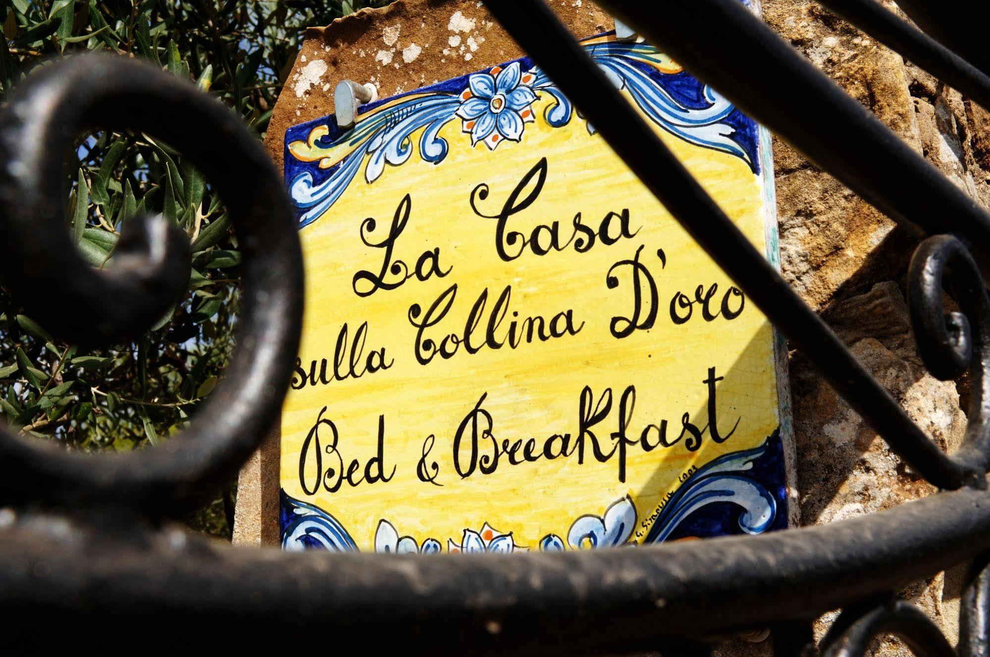 La Casa Sulla Collina D'Oro Bed and Breakfast Piazza Armerina Buitenkant foto